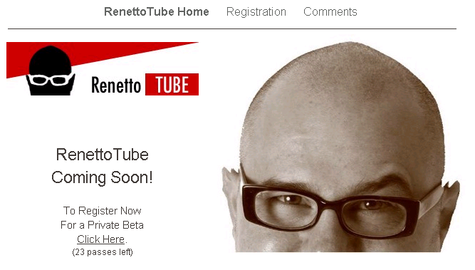 Renetto’s new YouTube site