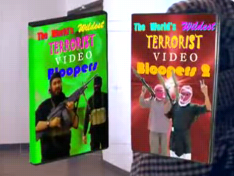 terrorist bloopers parody youtube video