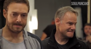 Jim Meskimen and Ross Marquand play tortured optimists who are trying to shift from impressionism to character acting.